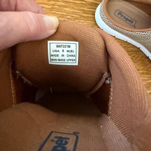 Propet Travelwalker Evo Slide W/Bungee Lacing Sz 8 Casual, Normcore, Comfort - Picture 7 of 11